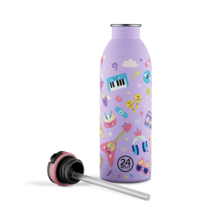 24Bottles Stainless Steel Drink Bottle - Music Friends